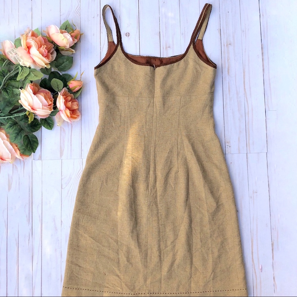Vintage Anthropologie Nanette Lepore Sheath Dress - Picture 7 of 8